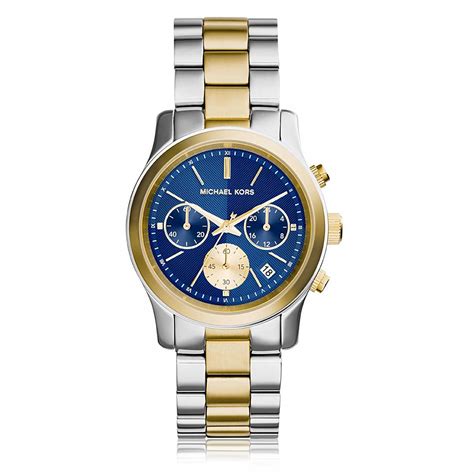 Relogio Michael Kors Fundo Azul 